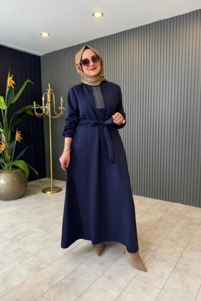 Zımba Taş Detaylı Oysho Elbise