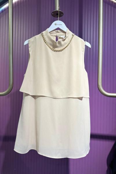 Zincir  Detaylı Bluz