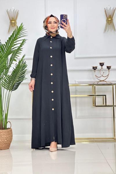 1000 Kodlu Ferace Siyah