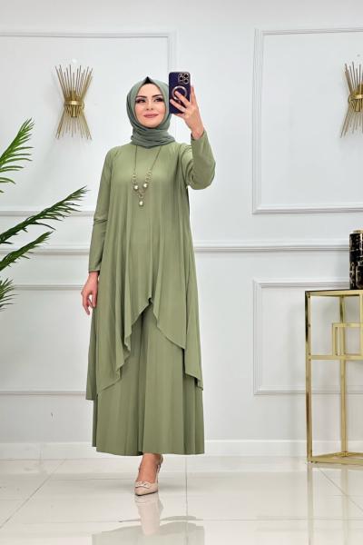 Afra Takım Mint Yeşili