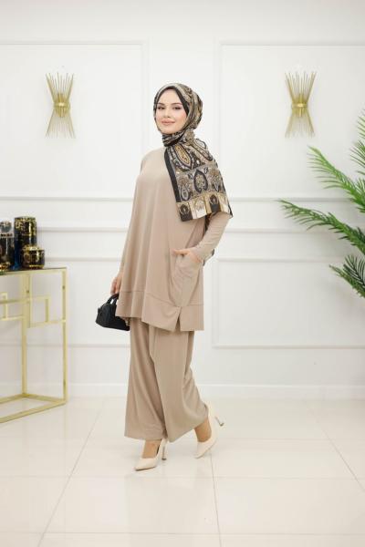 ALMİNA TAKIM-BEJ Bej