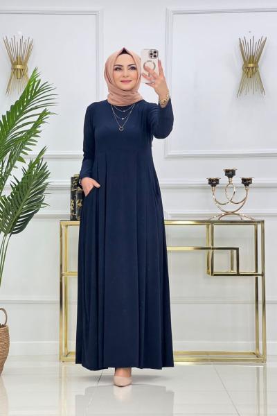 Asil Elbise Lacivert