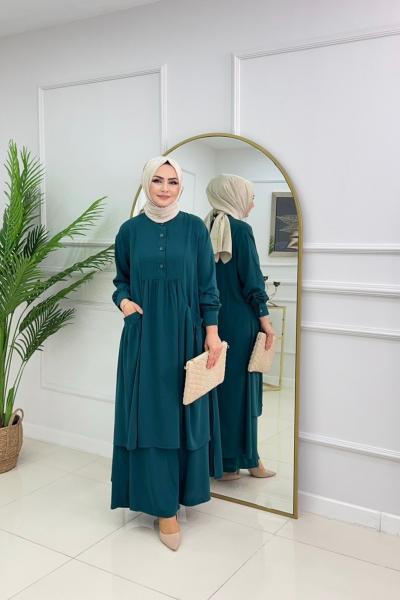 ASLI TAKIM - PETROL YEŞİLİ Petrol Yeşili