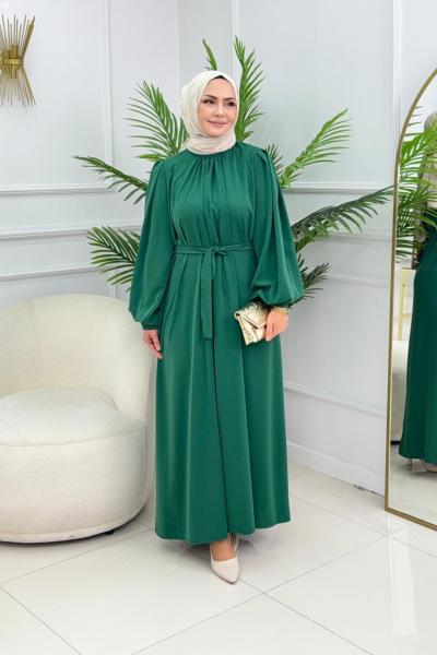 ASRIN ELBİSE - YEŞİL Yeşil