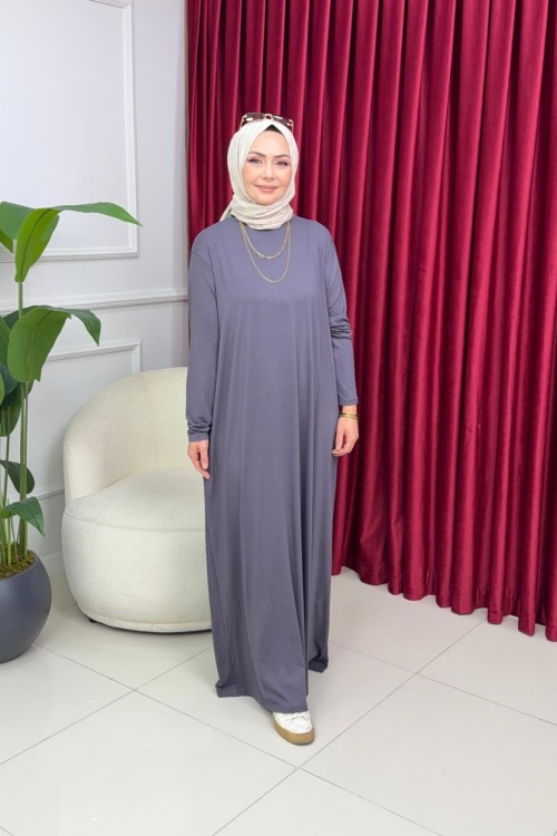 BASIC İÇ ELBİSE - GRİ Gri