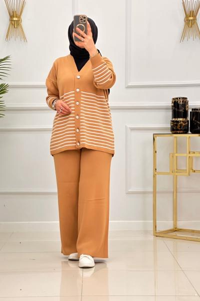 BELGİN TRİKO TAKIM-TURUNCU Turuncu