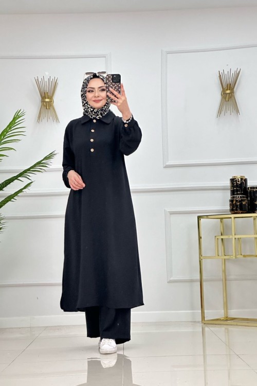 BELİNAY TAKIM - SİYAH Siyah