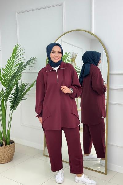 BELİZ OYSHO TAKIM - BORDO Bordo