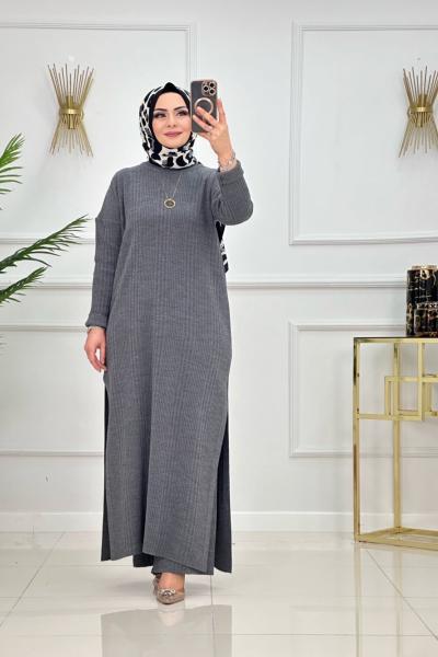 BİLGE TRİKO TAKIM-ANTRASİT Antrasit