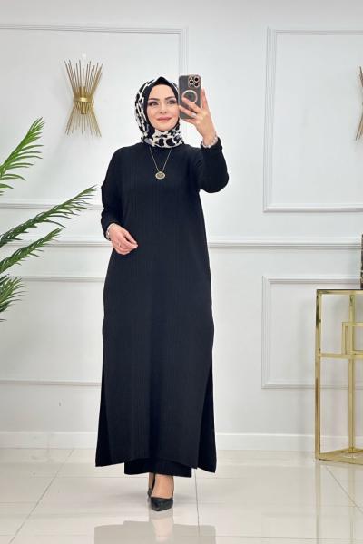 BİLGE TRİKO TAKIM-SİYAH Siyah