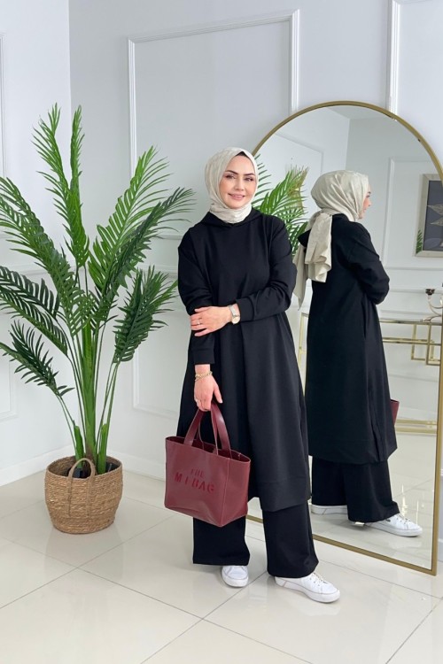 BLOOM TAKIM - SİYAH Siyah