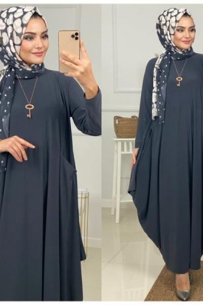 Bodrum Elbise Antrasit