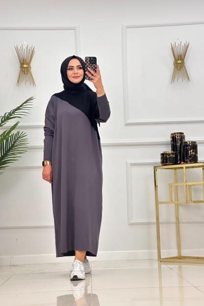 BUKET TRİKO TUNİK-DUMAN Duman