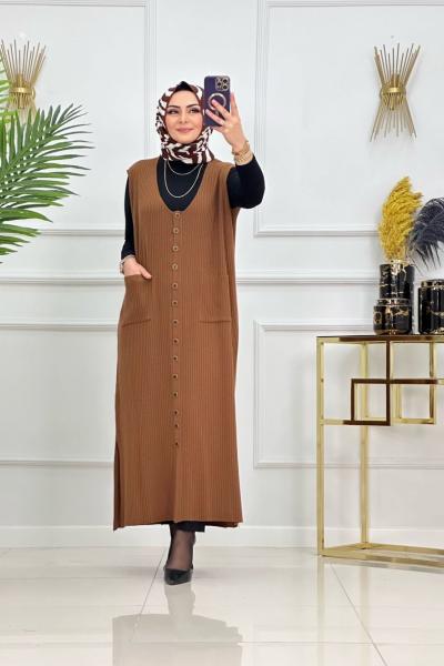 CEREN YELEK-KAHVERENGİ Kahverengi