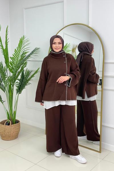 DOĞA TRİKO TAKIM - ACI KAHVE Acı Kahve