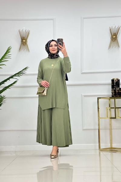 Ela Takım Mint Yeşili