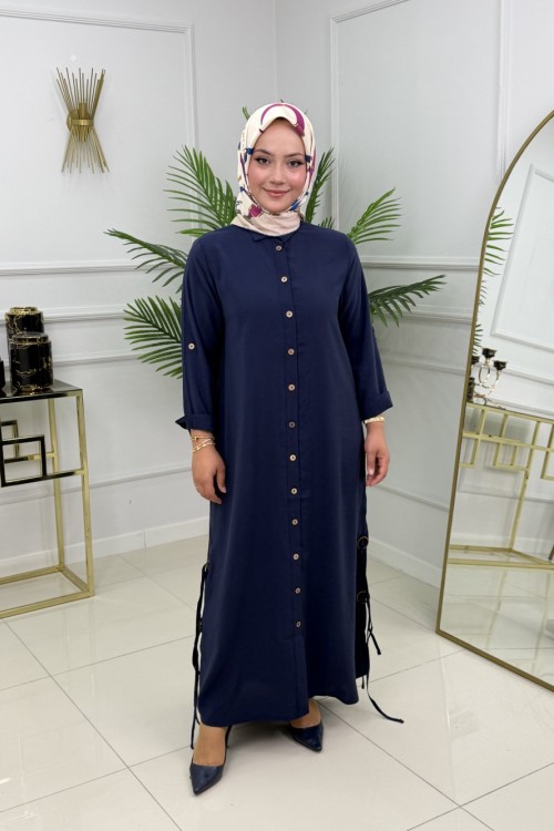 ESİNTİ FERACE - LACİVERT  Lacivert