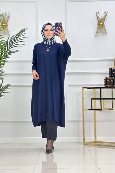 EVİN TRİKO TUNİK-LACİVERT Lacivert