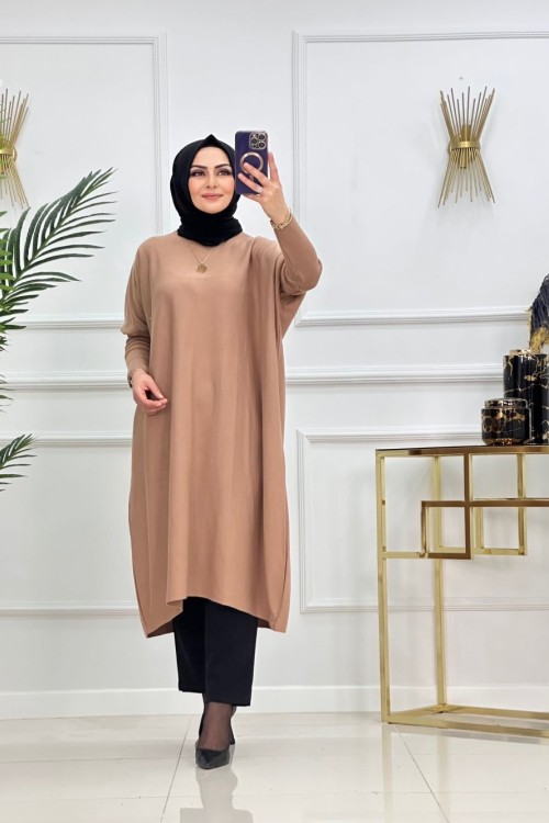 EVİN TRİKO TUNİK-CAMEL Camel
