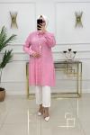 FERİDE TUNİK-PEMBE Pembe