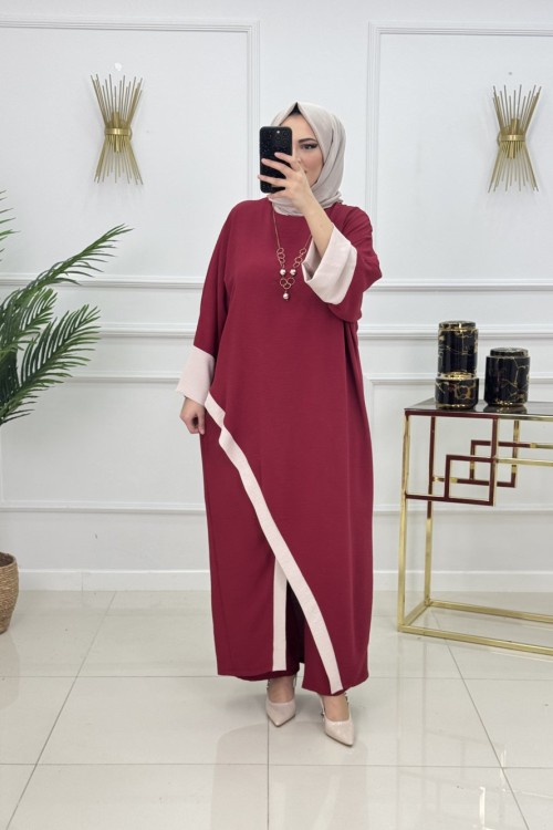 FERYAL TAKIM-BORDO Bordo