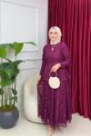 FULYA DANTELLİ TAKIM - MÜRDÜM Mürdüm