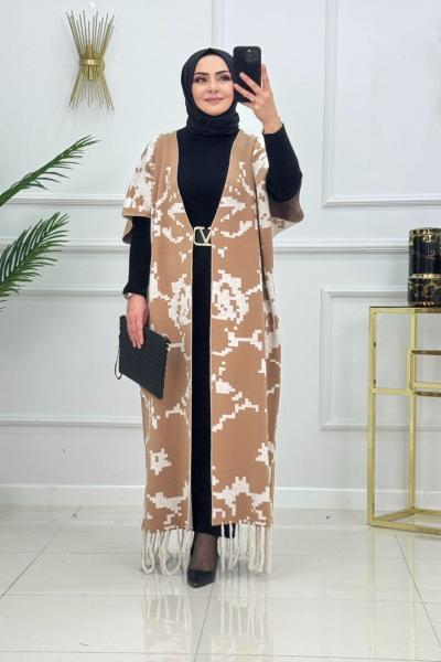 GÖNÜL KİMONO-CAMEL Camel