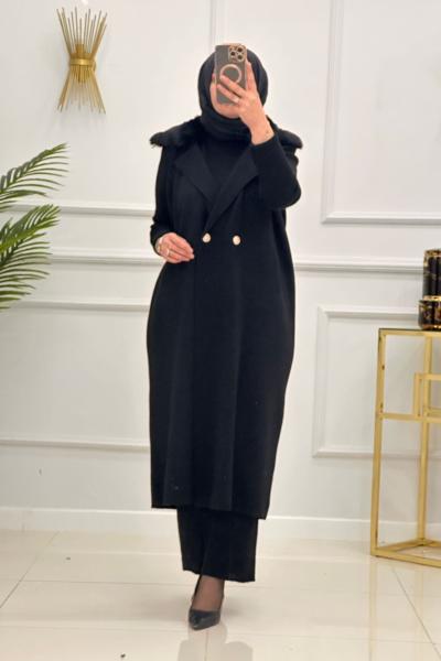 HAYAL YELEK-SİYAH Siyah