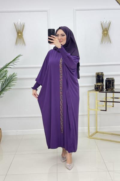 HİLAL FERACE-MOR Mor