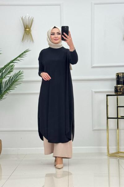 İCLAL TUNİK-SİYAH Siyah