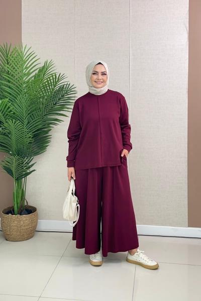 İDİL OYSHO TAKIM - BORDO Bordo