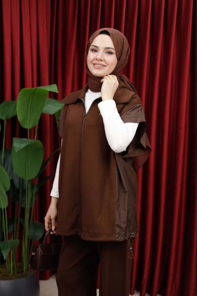 LEDA OYSHO TAKIM - KAHVERENGİ Kahverengi