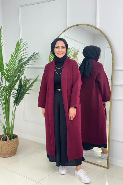 LİNDA HIRKA - BORDO Bordo