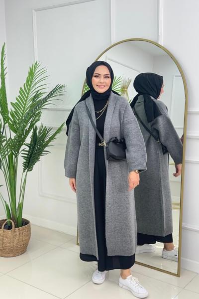 LİNDA HIRKA - ANTRASİT Antrasit