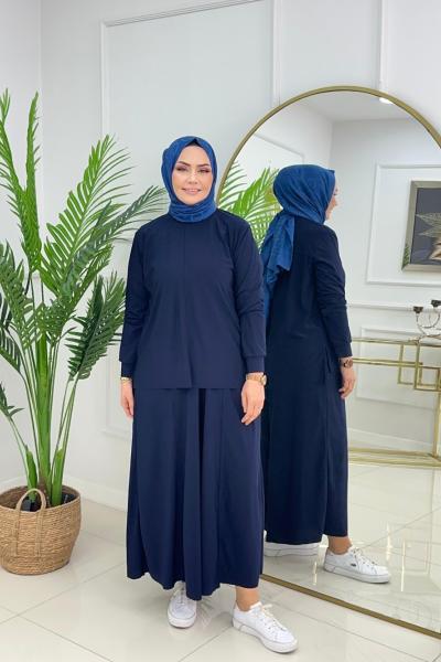 MELODİ SANDY TAKIM - LACİVERT  Lacivert