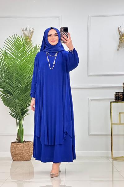 Mihri Takım Saks Mavisi