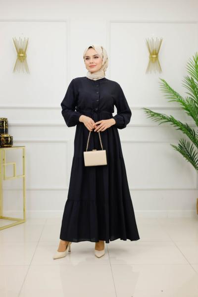 NEFİSE ELBİSE-SİYAH Siyah
