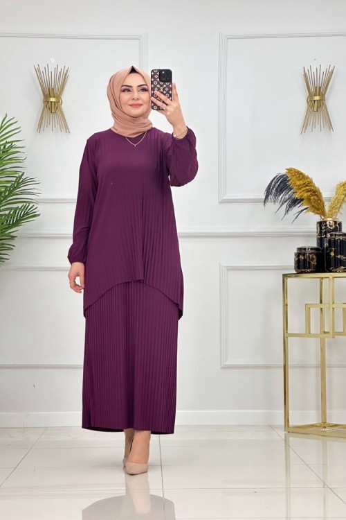 Nida Etekli Takım Mürdüm
