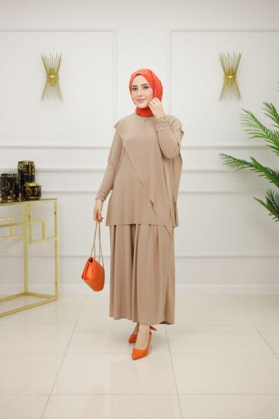 NİL SANDY TAKIM-BEJ Bej