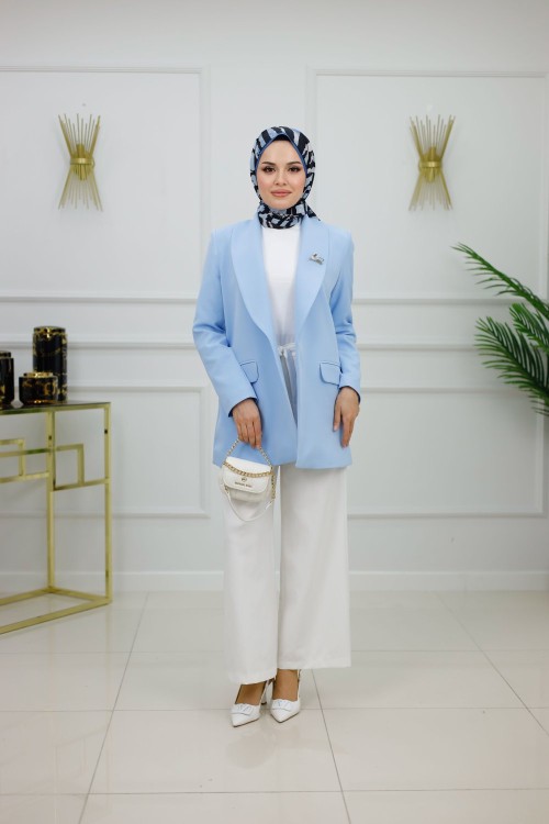 RÜYA CEKET-BEBE MAVİSİ Bebe Mavisi