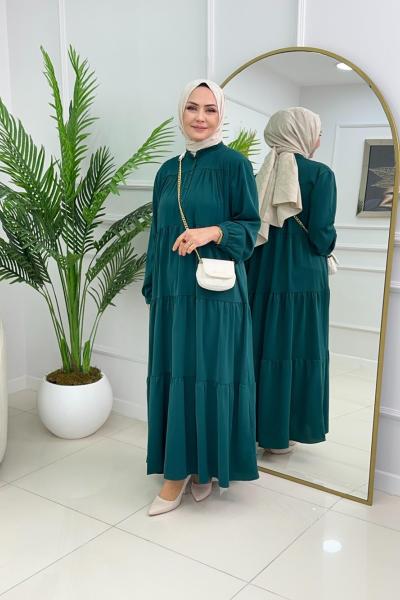 SEVİM ELBİSE - ZÜMRÜT Zümrüt