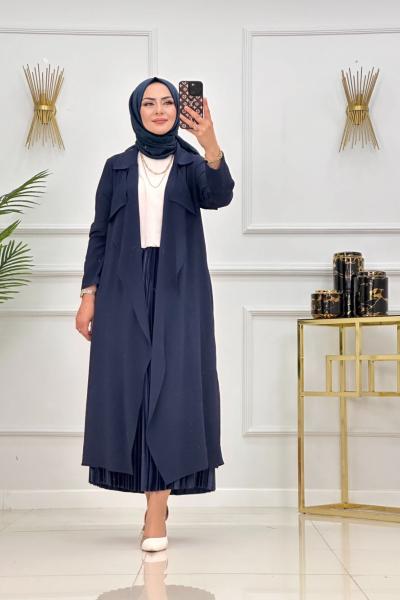 SİBEL KAP-LACİVERT Lacivert