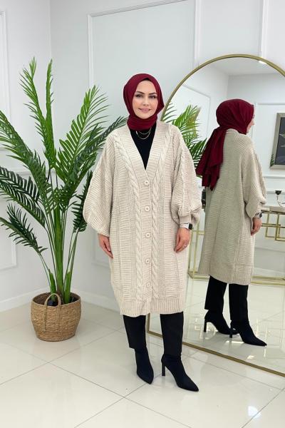 SİTARE HIRKA - BEJ Bej