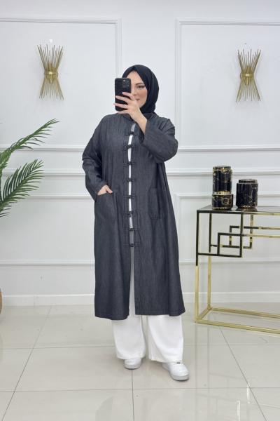 TUANA KAP-SİYAH Siyah