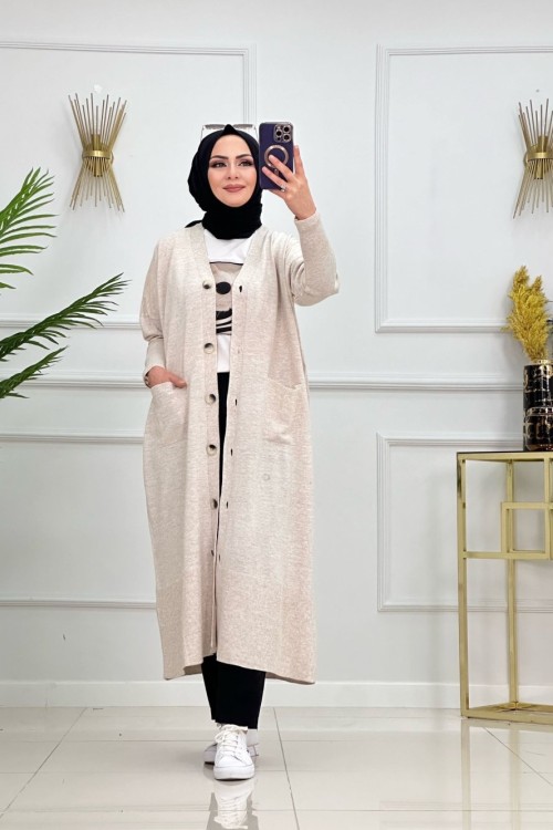 VERA HIRKA BEJ Krem