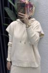 Elif Elbise Tesettür Giyim  Ekru