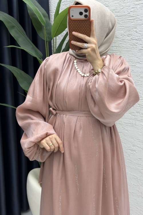 Henna Elbise Tesettür Giyim Gül